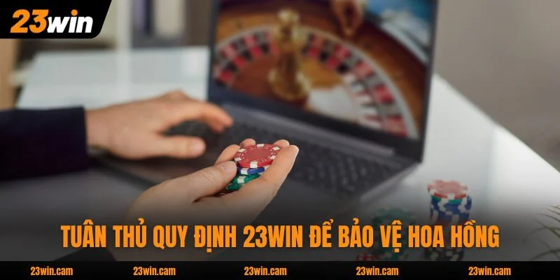 Đại Lý 23WIN - 2 Chính Sách Hoa Hồng Lên Đến 70% Không Khó 4 Tuân thủ quy định 23WIN để bảo vệ hoa hồng của bạn